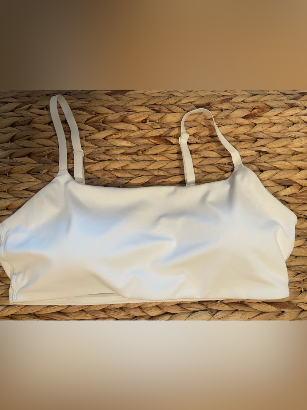 NWOT Victoria's Secret PINK White Bandeau Bra Top